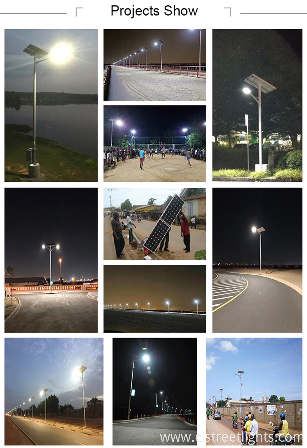 50W High Efficiency Classic Split Type Solar LED Street Light